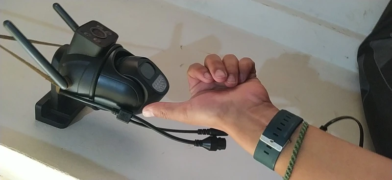 4K 8MP Security Camera 5X Zoom Dual Lens Dual Screen Outdoor WiFi Home Protection 6MP IP PTZ CCTV Video Surveillance Camera photo review