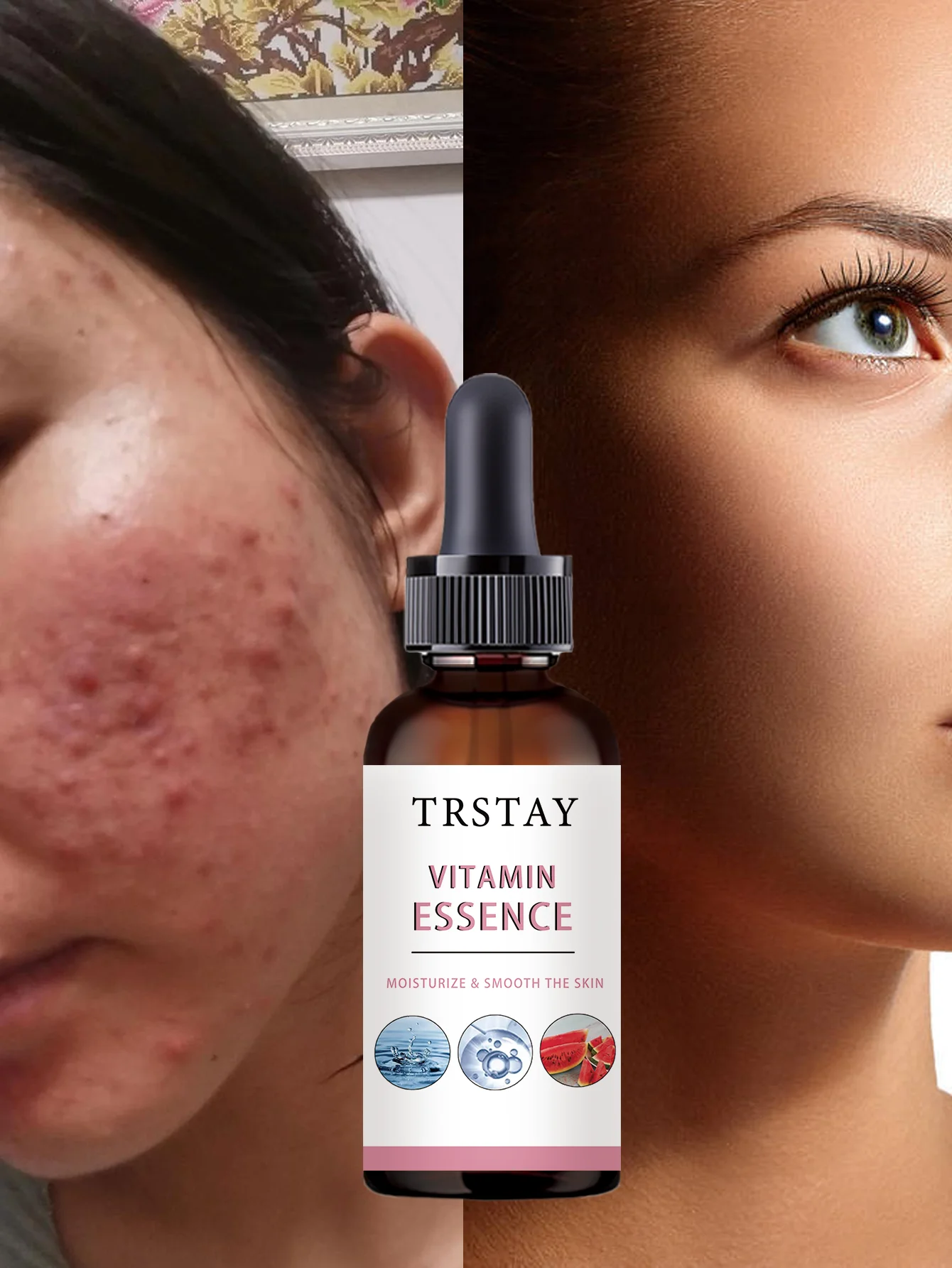 Hydrating Facial Oil Deep Nourishment Serum Relieves Dry Tightness for Smooth Glowing Skin Moisturizing Treatment with Natural I - Image 2