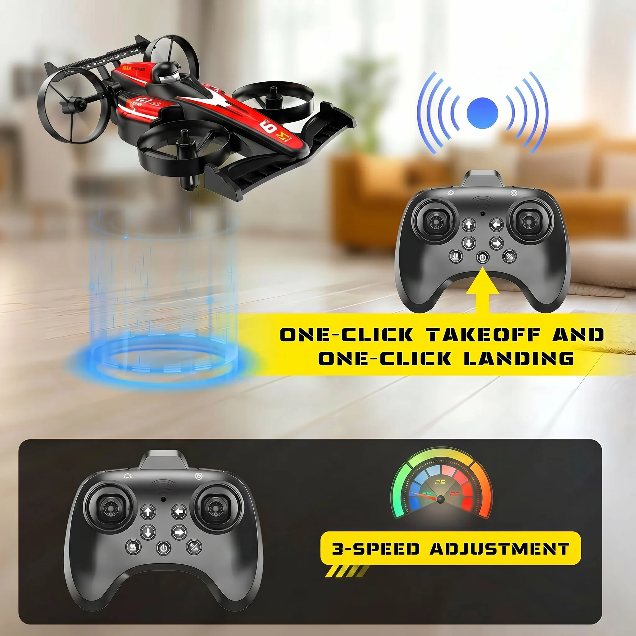 2026 New YL61 Drone Mobil Terb - Rc Drone And Flying Car ulasan dan harga