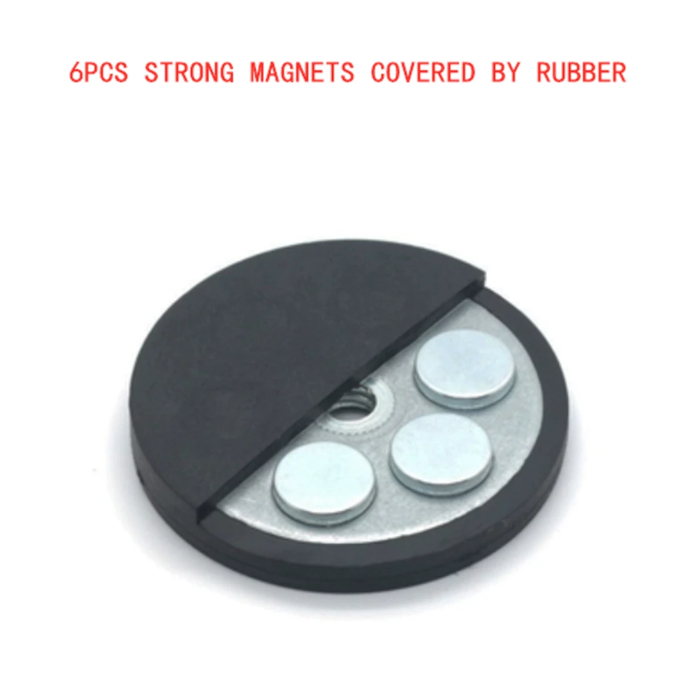 4PCS Car Wrap Gripper Magnet Holder Tints Tool for Sign Long Handle Dia43mm Max Pull Force 8KG Magnetic Tinting Tool with Magnet