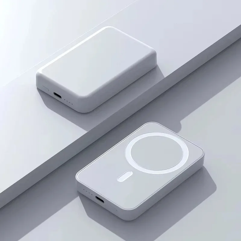 20W Powerbank mit Magnetverschluss, 10000mAh, tragbar, kabellos, Schnellladefunktion, MagSafe-kompatibel für iPhone 15 Pro Max u