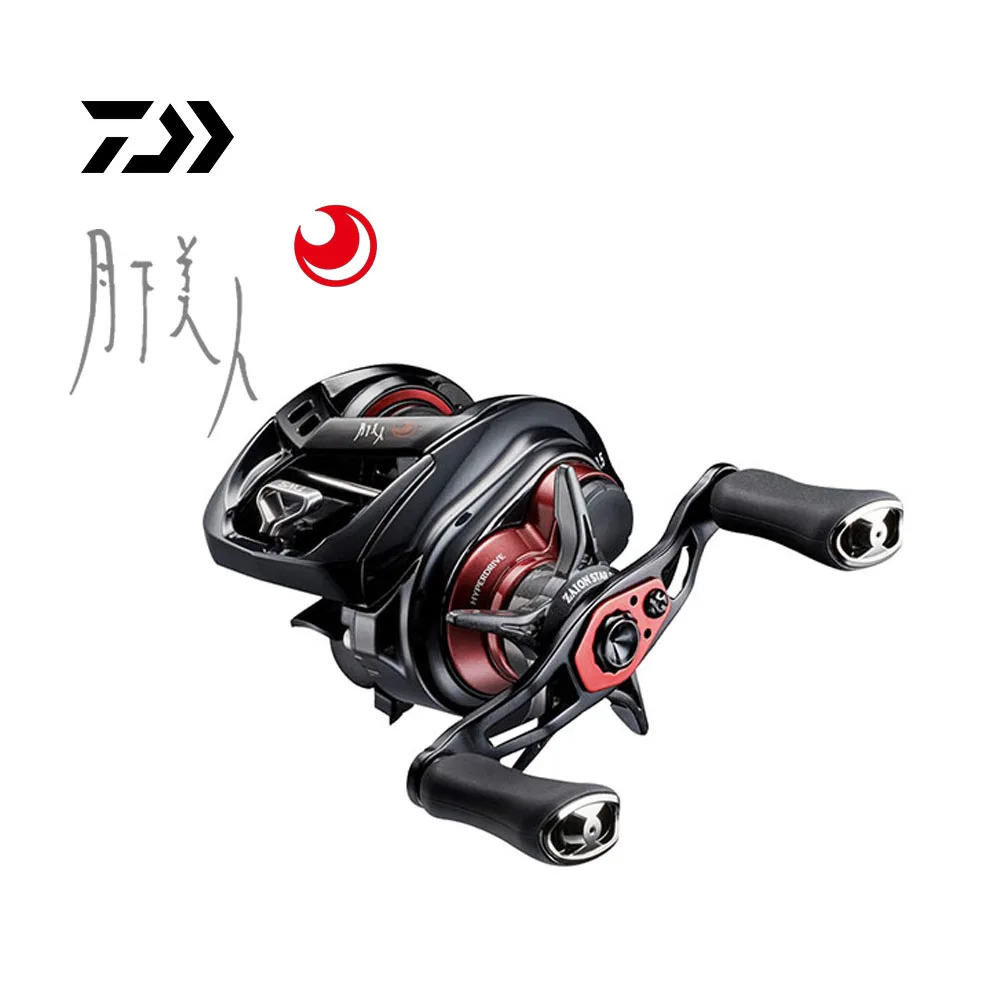 

DAIWA Original Gekkabijin Moon Beauty AIR TW Baitcasting Fishing Reel 8.5:1 Gear Ratio 12/1BB Saltwater Reel Aluminum Air Spool