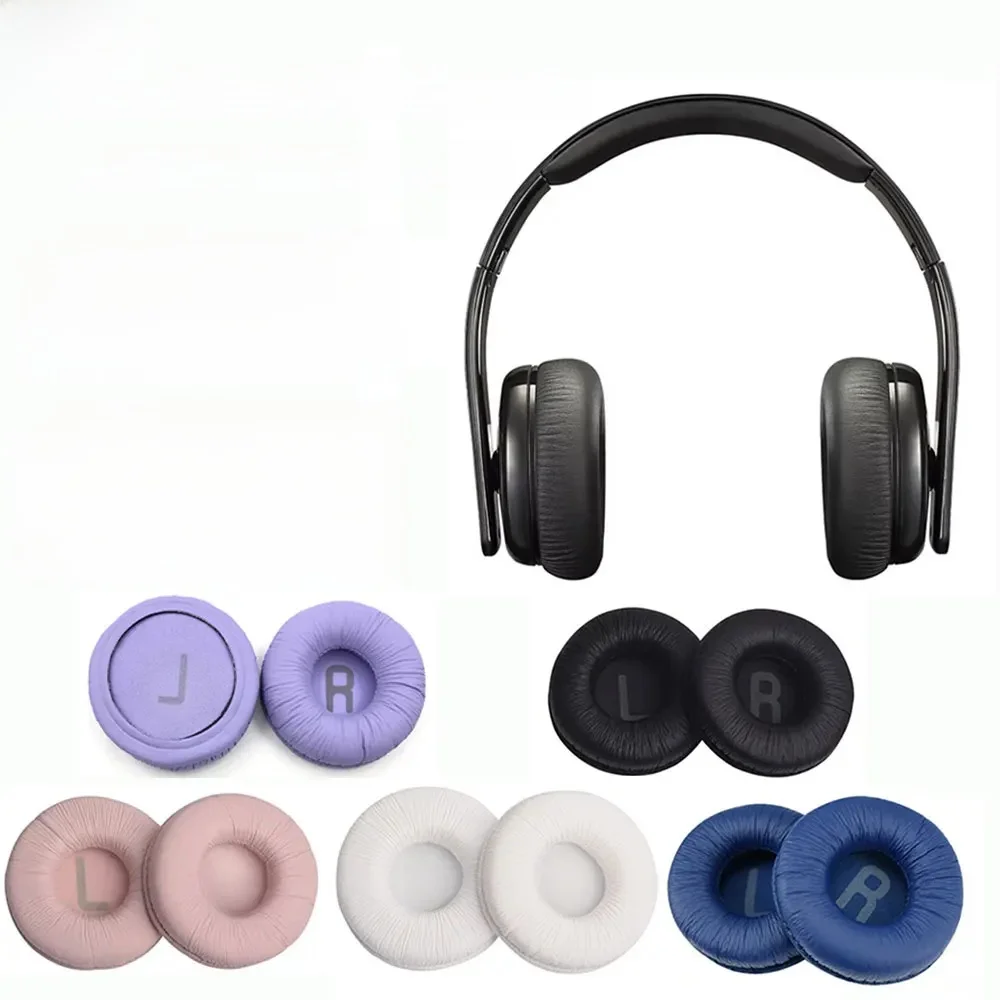 Cltgxdd-Cache-oreilles pour JBL Tune600BT T520BT T510BT T500BT T450B, 1 jeu, 70mm, en cuir souple, mousse