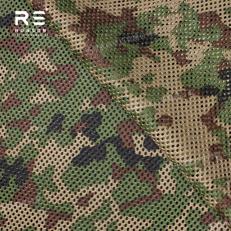 

JSDF Япония самооборона лесной камуфляж 230 г/м2 100% полиэстер с принтом сетчатая ткань для тактического снаряжения ближнего инфракрасного диапазона