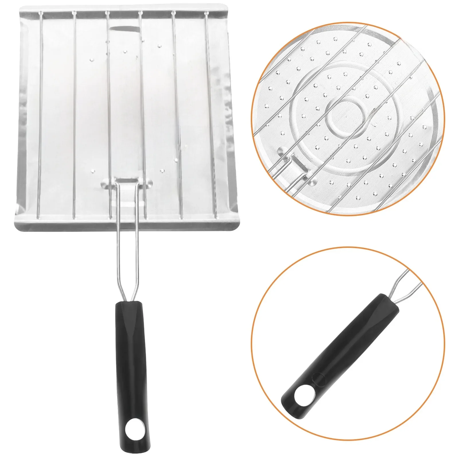 Grille-pain T1 pour brûleurs à gaz, acier inoxydable, poignée en plastique, grill poisson