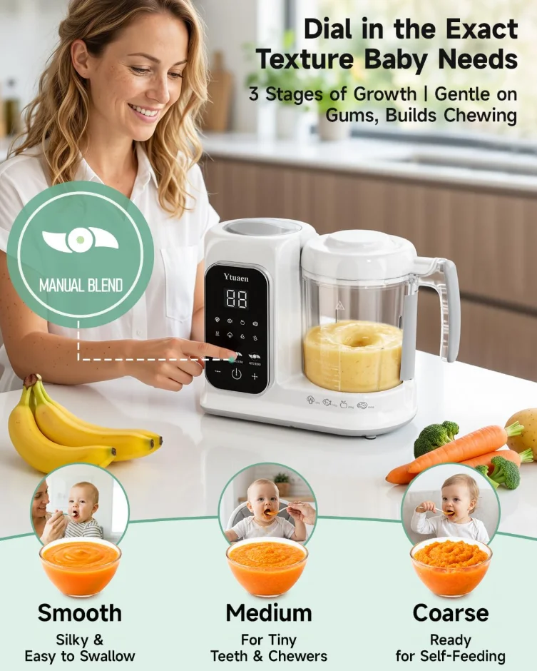 2 in 1 Automatic Baby Food Mak - огляд і ціна Baby Food Maker And Steamer