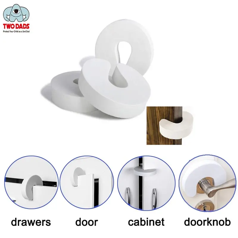 EVA Soft Anti-Pinch Door Stopper Safety Guard for Kids Baby Finger Protection Fit for Home Door Drawer Cabinet Electrical Applia