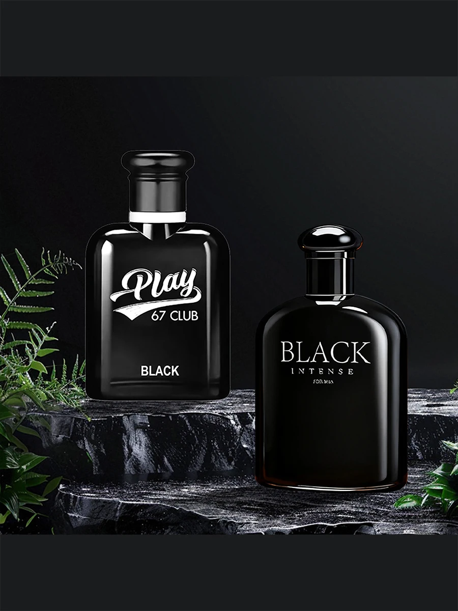 2PACK/200ML Set Parfum Pria |   Aroma Kayu yang Aromatik dengan Nuansa Mangga, Cendana, dan Jeruk | Wangian Tahan Lama untuk Pria | Hadiah untuk Dia