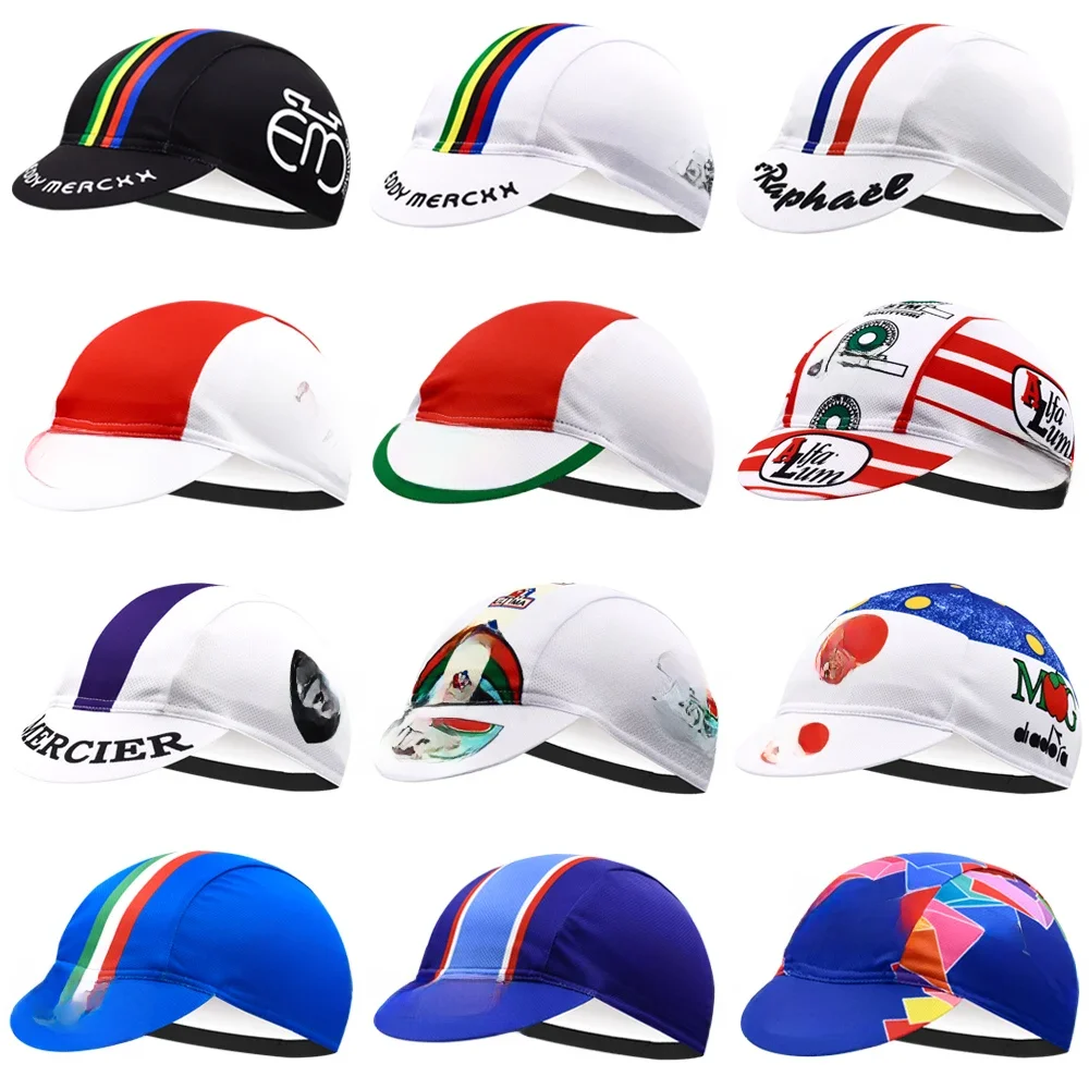 AliExpress UK Retro Men's Summer Cycling Hat Classic Bike Mountain Racing Bicycle Hat