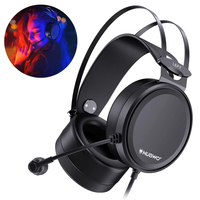 Wired Gaming Headsets NUBWO Stereo Gaming Headphones with Noise Canceling Mic Over Ear for PC/MAC/PS4/PS5/Switch/Xbox one