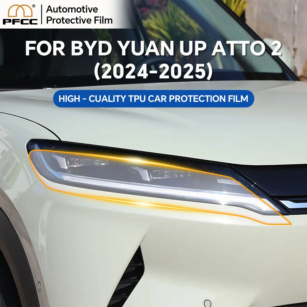 

Car Rearview Film for BYD YUAN UP ATTO 2 2025 B C Pillars PPF TPU Car Protective Film Transparent Body Sticker Paint Protection