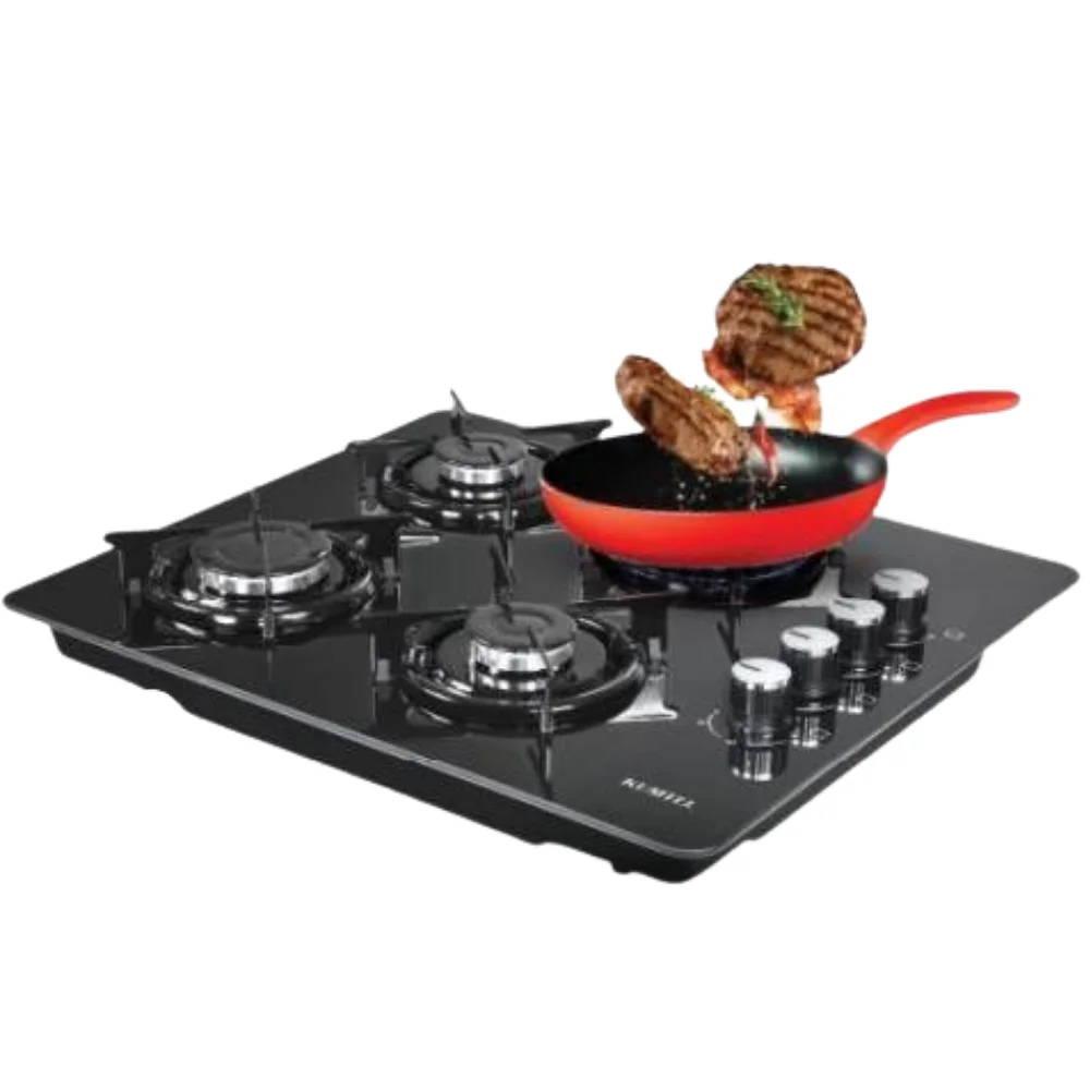 KO-40 TSHDF Natural Gas Black (Oval) january Both Ankastre Hemde Cooktop Ignition Gas Safety Of Use As Sistemli