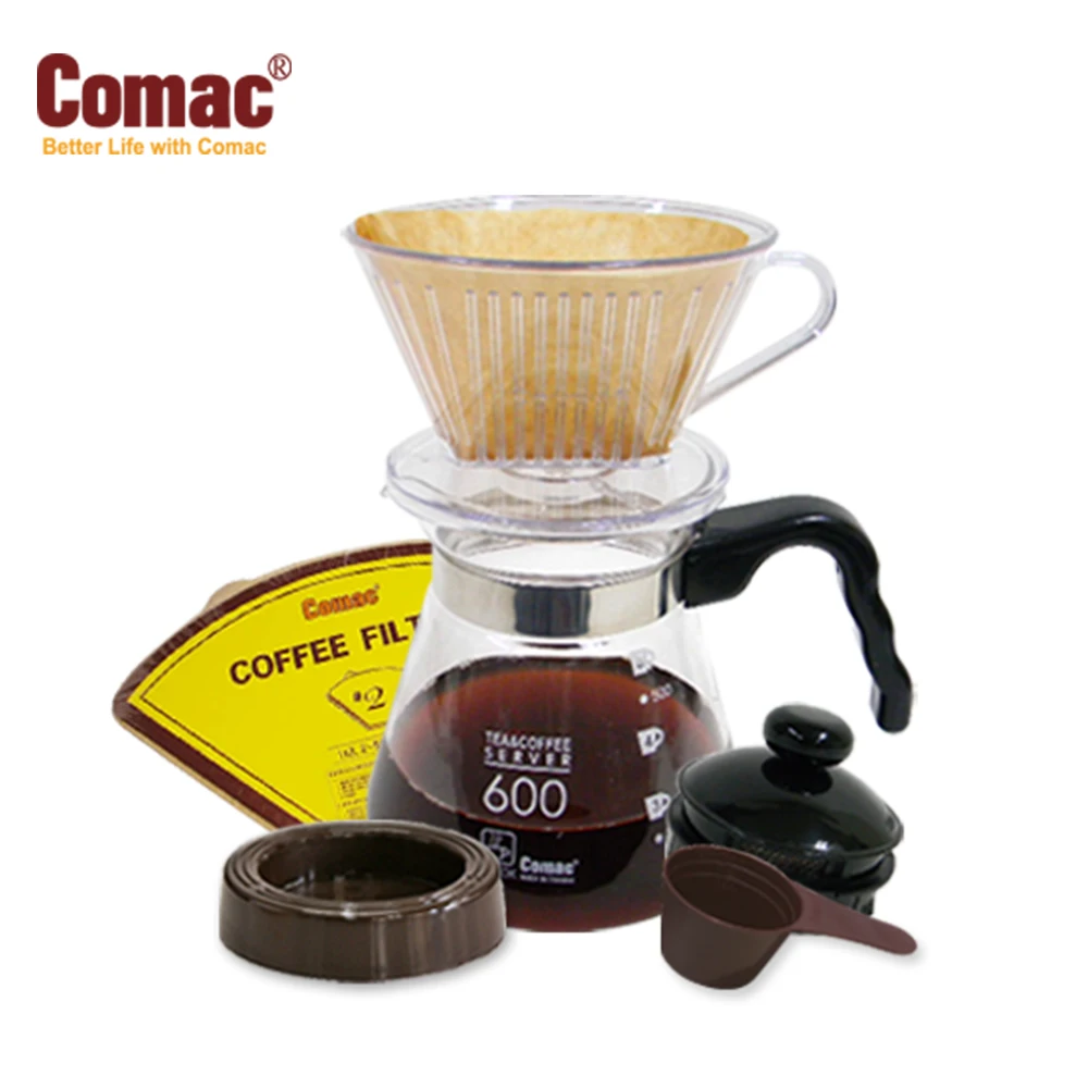 Comac Handle SAN Coffee Hand Drip Set 600ml (DS3)