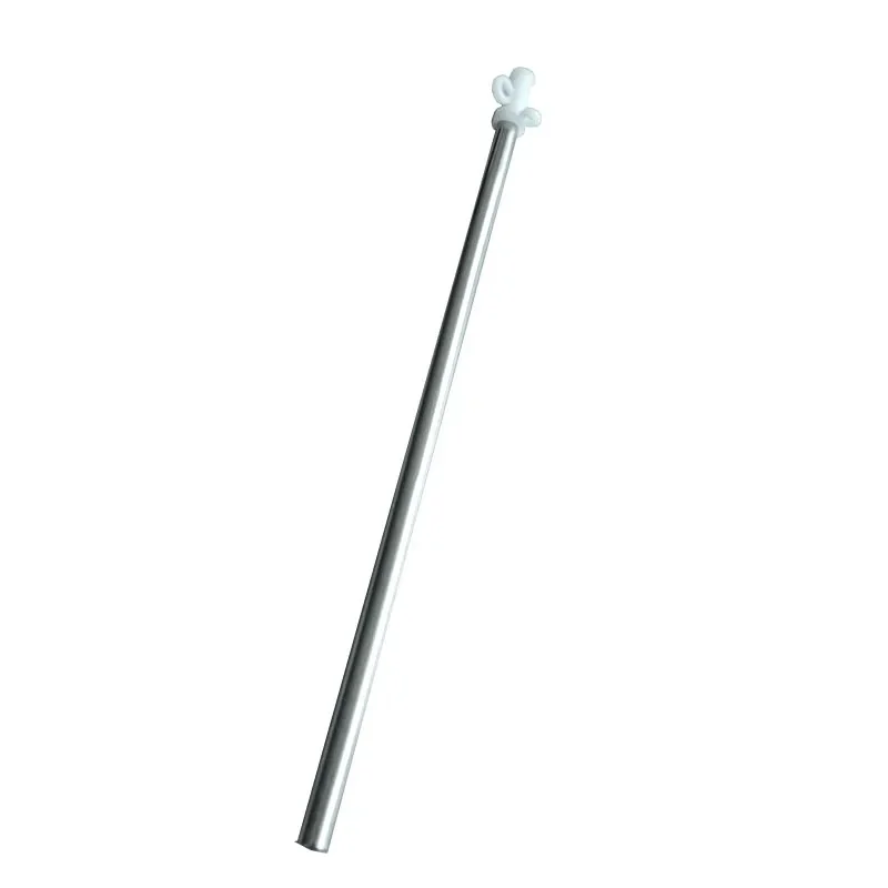 Maszt flagowy ze stali nierdzewnej Marine 304, 400 mm, z białą nylonową główką, mocowany do pokładu, do łodzi żaglowych i jachtów. — zdjęcie 2
