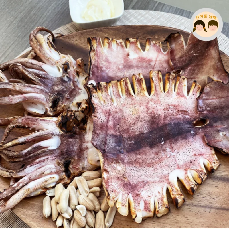 국내산 반건조 오징어 피데기 (1.8kg내외) 10마리