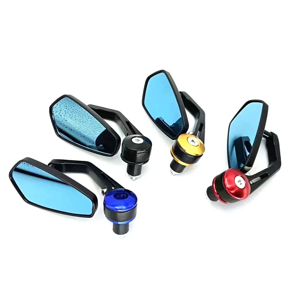AliExpress Motorcycle Rear View Mirrors Anti-Glare HD Motorbike Black Handlebar End Side Mirror for Scooters ATV Bike Motorcycles