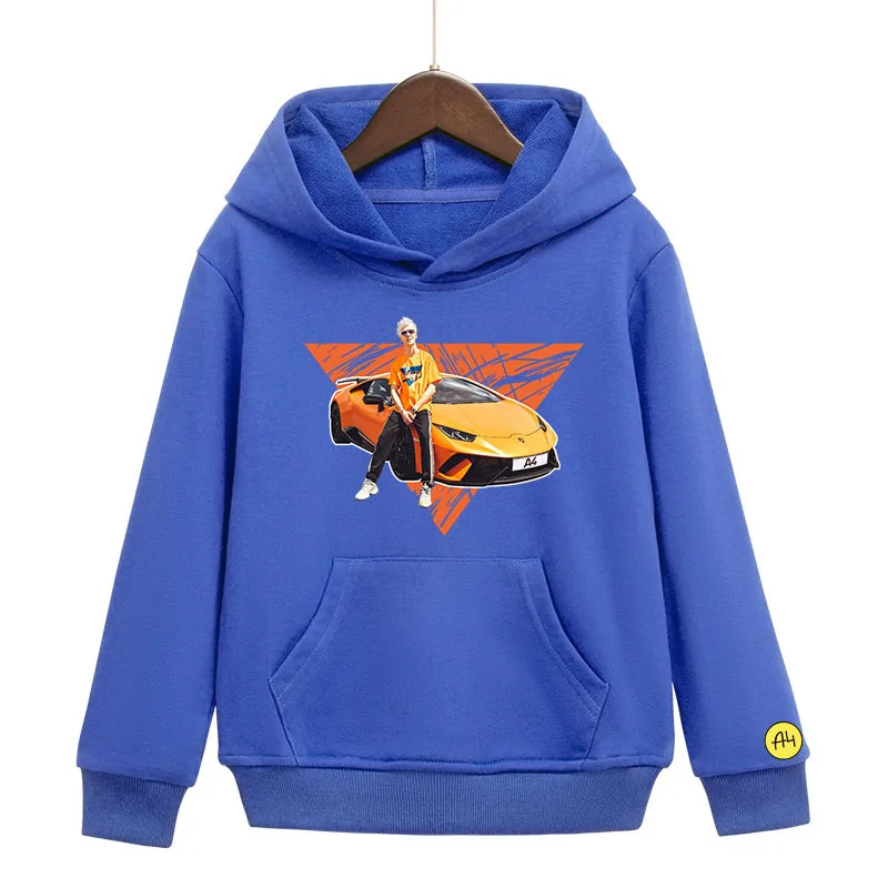 

Свитшот А4 Ламба Fashion Boy Girl Hoodies а4 мерч Autumn Kids Casual Hoodies Sweatshirts Baby Children's clothing girls Tops