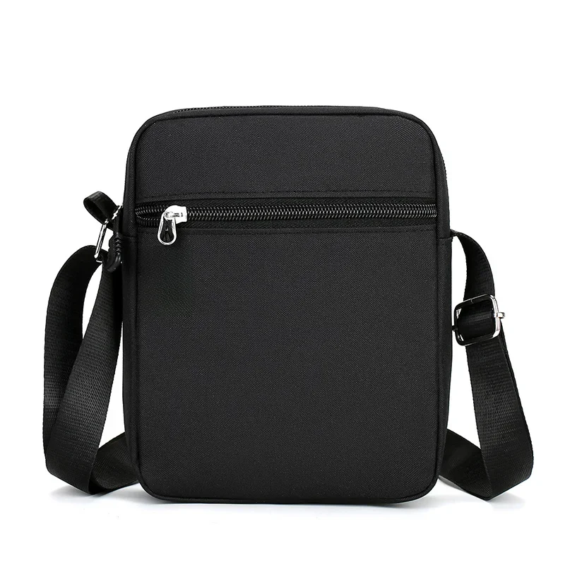 Mini sac à bandoulière Simple et décontracté pour hommes, petit sac à bandoulière en Nylon pour hommes, sacoche noire Oxford, sac à bandoulière latéral, sac de poitrine pour mari