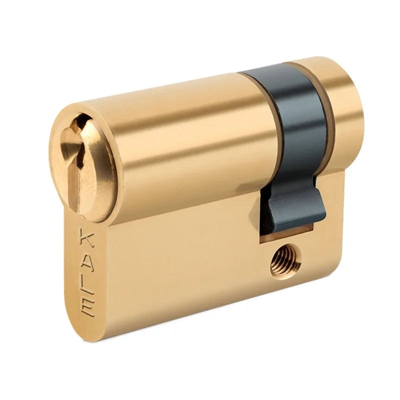 Standard Half Cylinder 41Mm Stainless Brass Nickel Plated