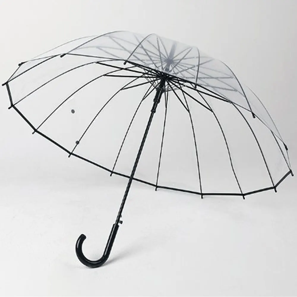 16K transparent field umbrella vision security safety school Heavy Rain Rain Rain Rain Rain Rain Rain