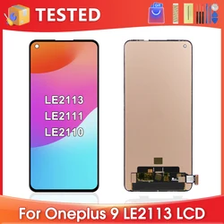 6.55''For OnePlus 9 For 1+9 LE2113 LE2111 LE2110 LE2117 LE2115 LCD Display Touch Screen Digitizer Assembly Replacement