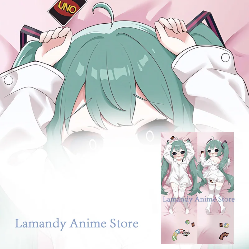 

Dakimakura Loli Miku Anime Double-Sided Print Pillowcase Life-Size Body Pillow Cover