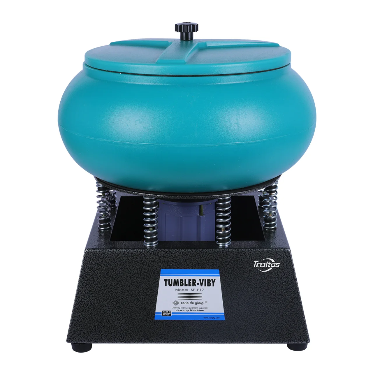 17 Inch Capacity 12L Polishing Machine Vibratory Tumbler Vibrating For Metal Jewelry Grinder Jewelry Tools