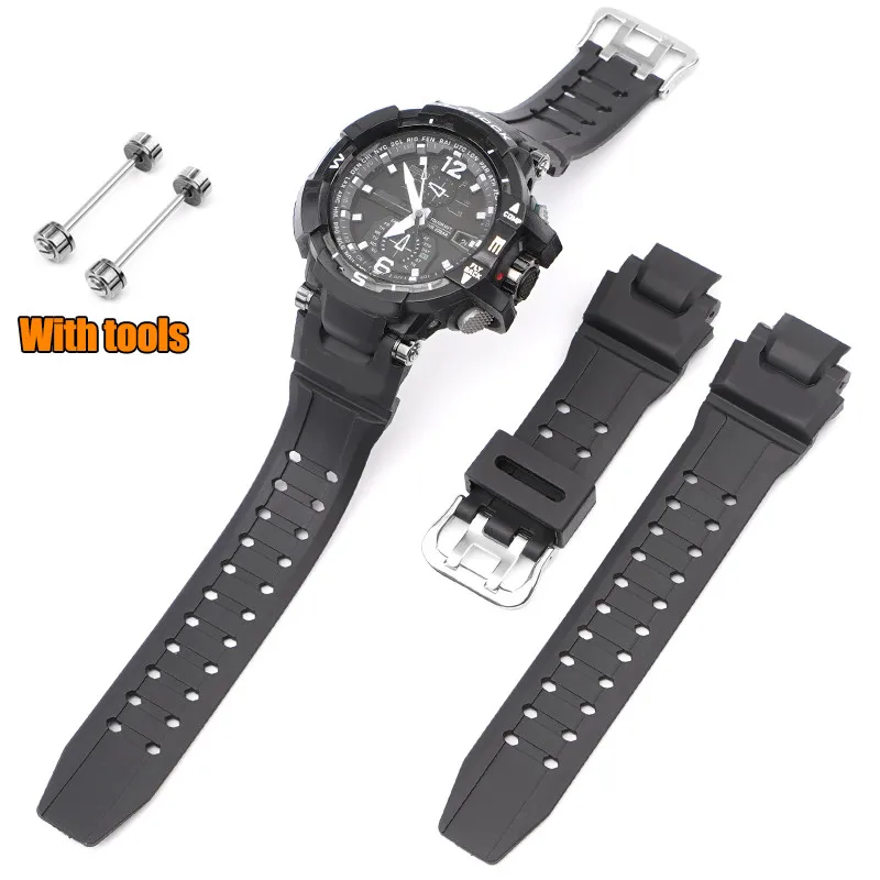 Rubber Strap for Casio G-SHOCK GW-4000/GA-1000/GW-A1000/GW-A1100/G-1400 Men Women Diving Sports Watchband Replacement Accessorie