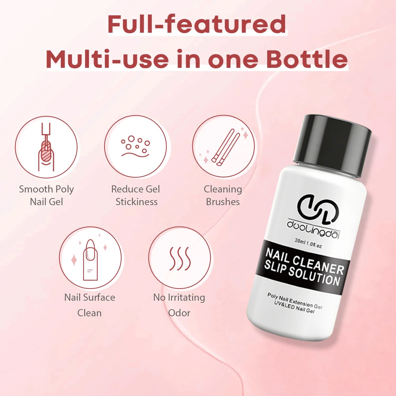 A Comprehensive Solution for Nail Art! This Nail Tool Kit Includes Everything Applying Polish, Allowing You to Create Stunning