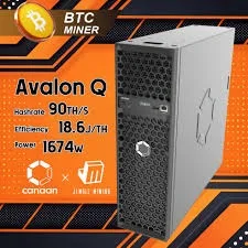

BN: Купи 3, получи 2 бесплатно. Домашний биткойн-майнер Canaan Avalon Q 90Th/s 1674W.