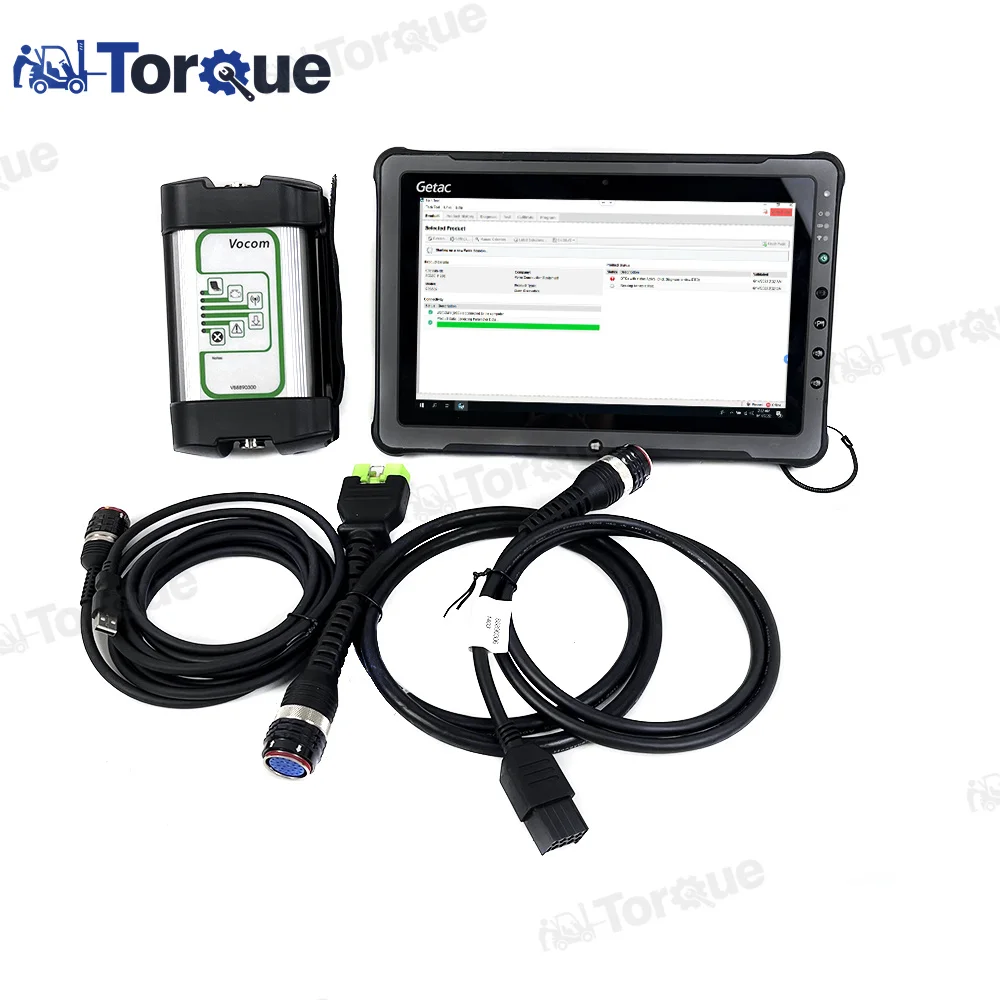 

V2.8 for Vocom 88890300 Truck Diagnostic adapter for Renault/UD/Mack Truck VOCOM 1 Diagnostic TOOL+F110 tablet