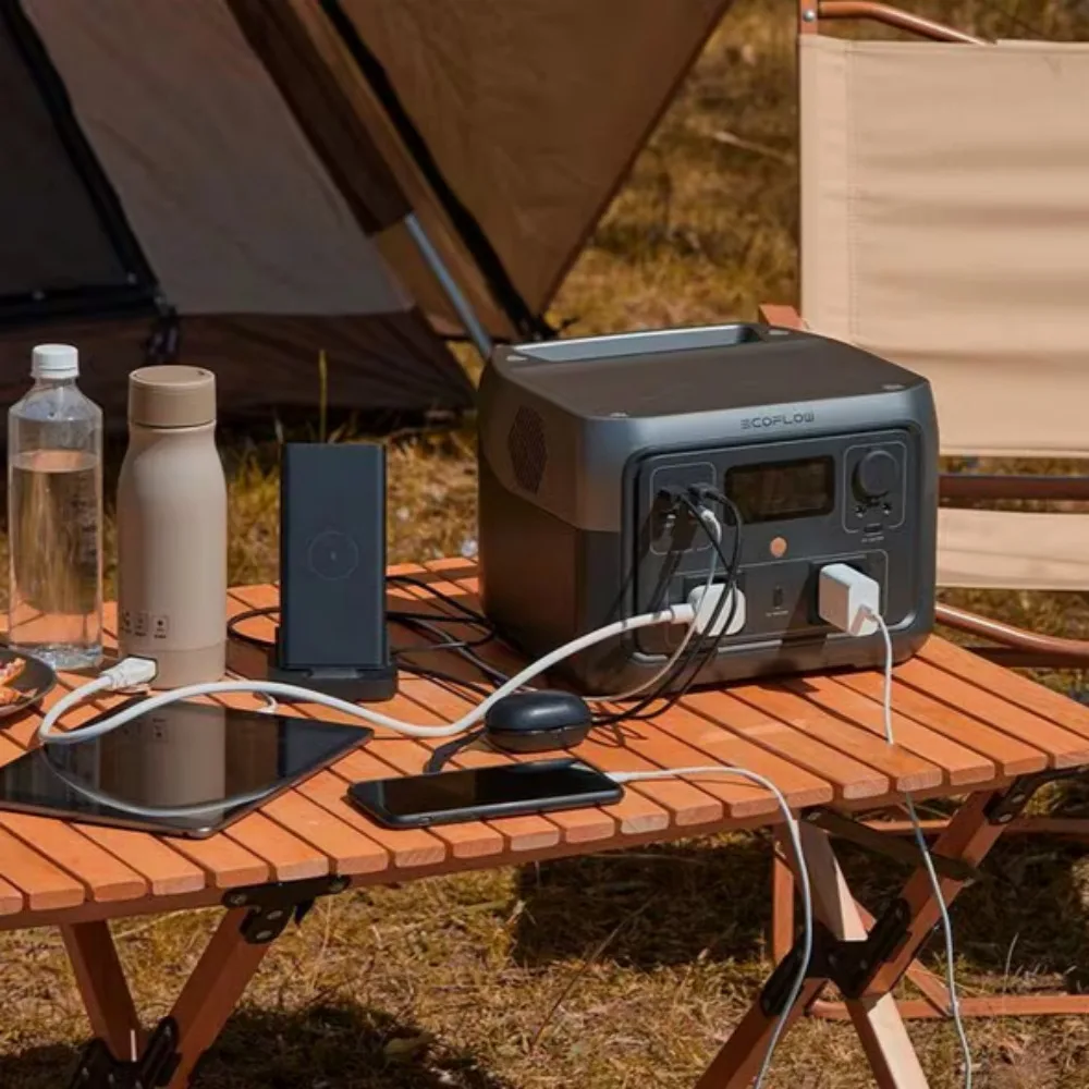 ECOFLOW Eco Flow All-in-one Athen Iron Power Bank River 2 Max Camping Car Pear Fishing Power Power Power Power Power Power Power 2 Max 5 Years