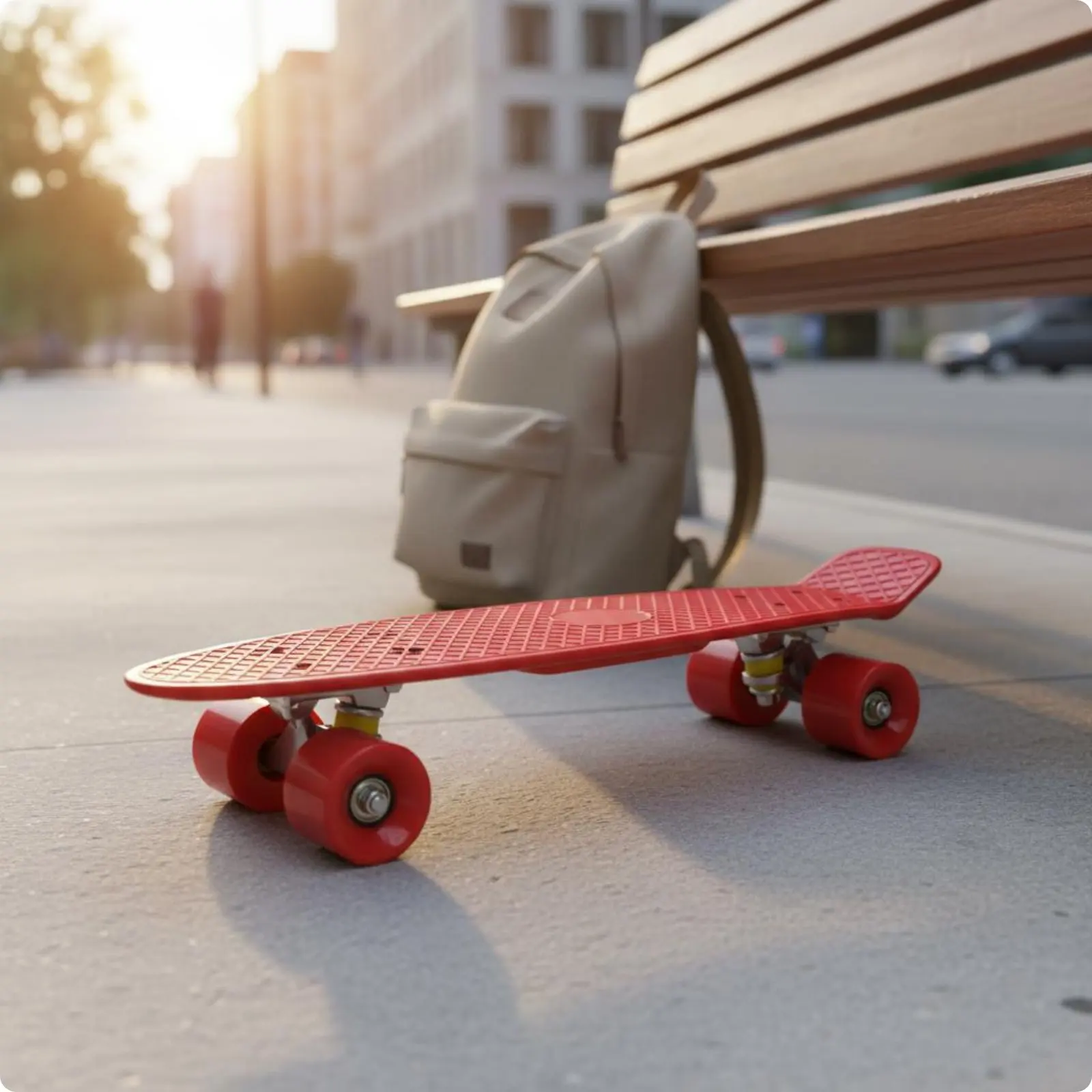 Penny Board Buntes Skateboard Leichtgewichtiges 27 Zoll Cruiser-Skateboard für Anfänger, Outdoor, Reisen – Detail 11