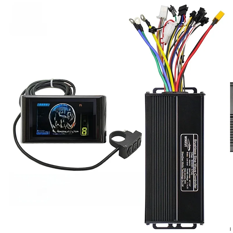 AliExpress Ebike 1000W1500W 2000W 36V 48V 60V 40A Brushless Motor FOC Sine Wave Controller SW900 LCD Kit for Electric Mountain Bike Scooter