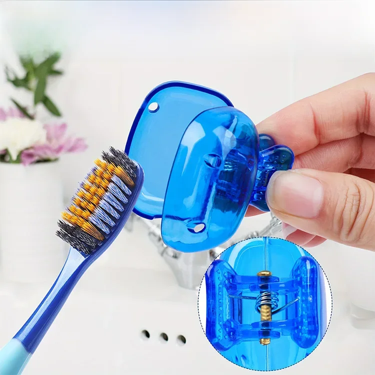 Porte-brosse à dents indispensable, capuchon de protection pour brosse à dents de voyage, étui Portable en plastique pour brosse à dents