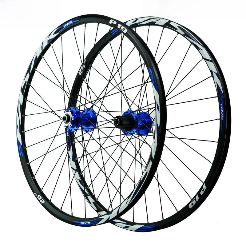 AliExpress PASAK MTB bicycle wheels mountain bike wheel front2 rear4 bearing 26/27.5/29inch HG MS XD Six Hole Disc