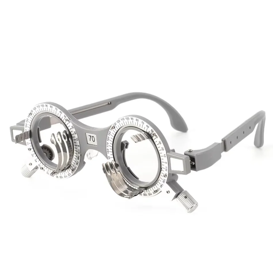 1-5PCS Trial Frame Equipment Optical Trial Frame Glasses Eyesight Examination Trial Glasses with Fixed Pupil Distance PD 52- 70m