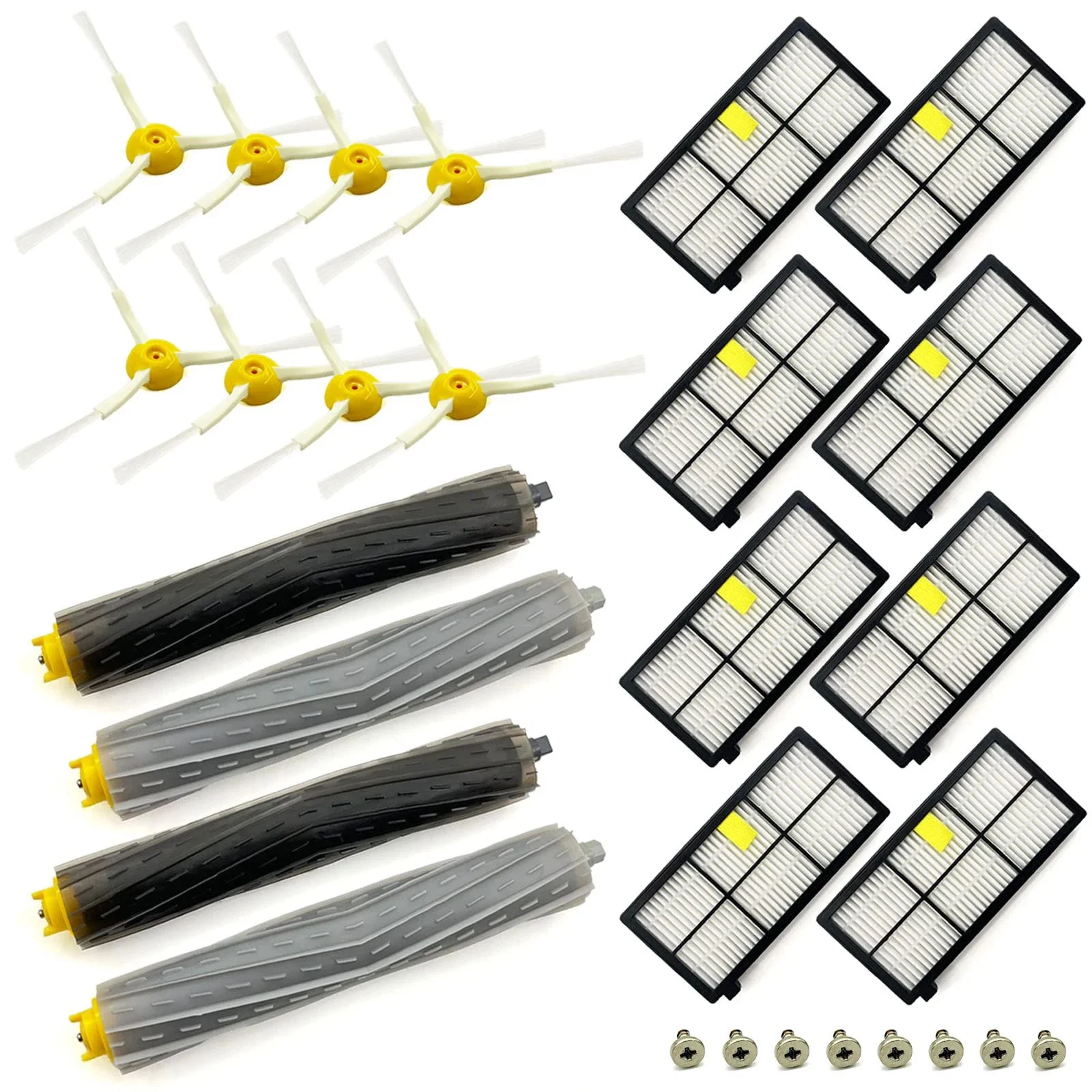 Accessoires de remplacement pour aspirateur iRobot Roomba série 800 900 805 850 860 861 864 866 870 871 880 890 891 960 980 981 985 961