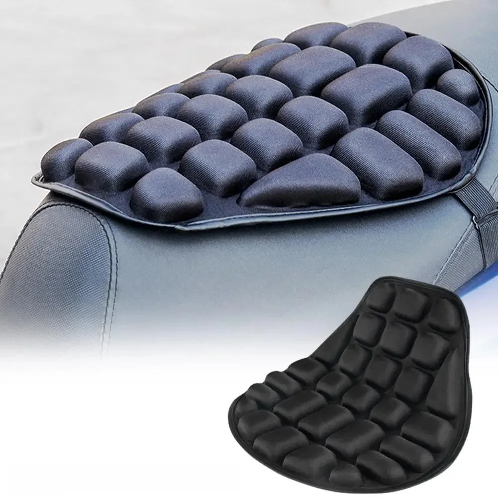 AliExpress Universal Motorcycle Seat Breathable Comfort Pressure Relief Seat Motorbike Electric Bike Pads Cushion Shock Seat Cover Saddles