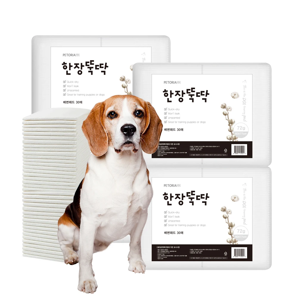 [Pettoria] A large 72g 120 sheets of a small light puppy toilet pad