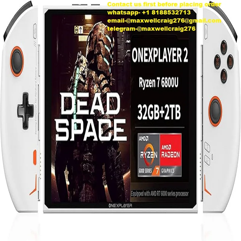 CLEAN! Latest OneXPlayer Ayaneo 2 AMD 6800U 8.4'' Portable Handheld 16G Video Game Console 7-inch Ultra High Definition Screen