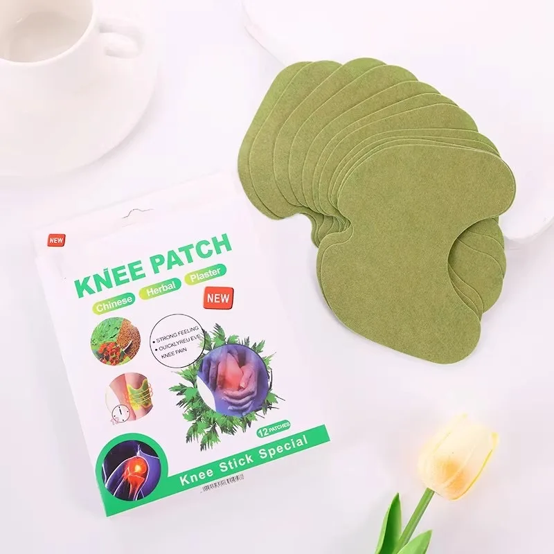 Tuhopeta Knee Muscle Pain Patch Herbal Plaster Pure natural mugwort, relieves knee joint pain, rheumatism, and bone diseases