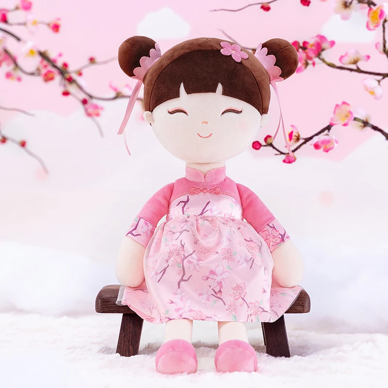 Gloveleya Plush Toys New Design spring Chinese style Ten scrolls fairy Girl Gifts Soft Toys Girl‘s Birthday Gift