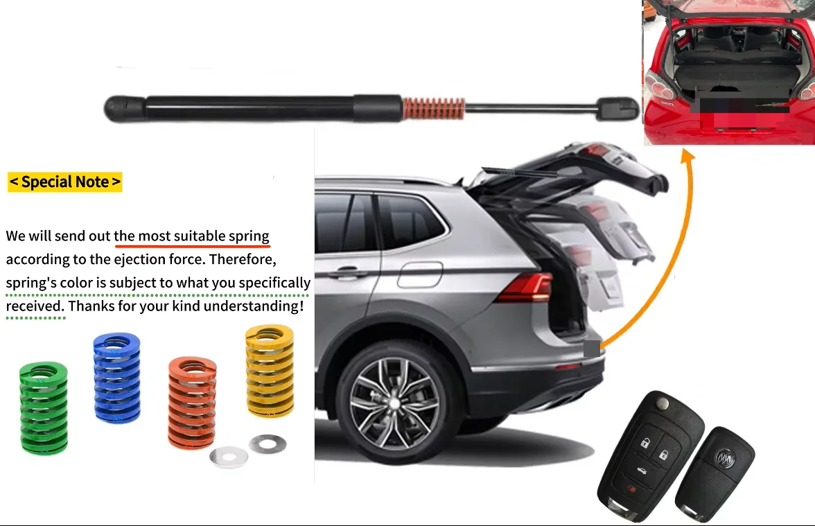 

Back Damper With Spring For Toyota Aygo (AB10/AB20/AB30) I 2005-2013 Hatchback Rear Tailgate Boot Gas Spring Strut Lift Support