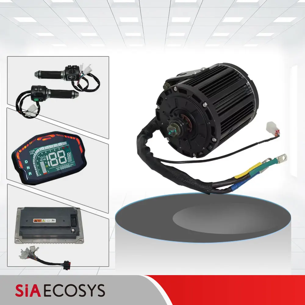 

7500 Вт 120 км/ч Высокопроизводительный комплект двигателя со средним приводом QS138 90H Двигатель с Votol EM200-2SP для электрического мотоцикла Dirtbike