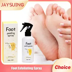 Foot Exfoliation Spray Pedicure Dead Skin Calluses Remover Prevent Cracking Repair Drying Anti Sweaty Brighten Foot Peeling Oils