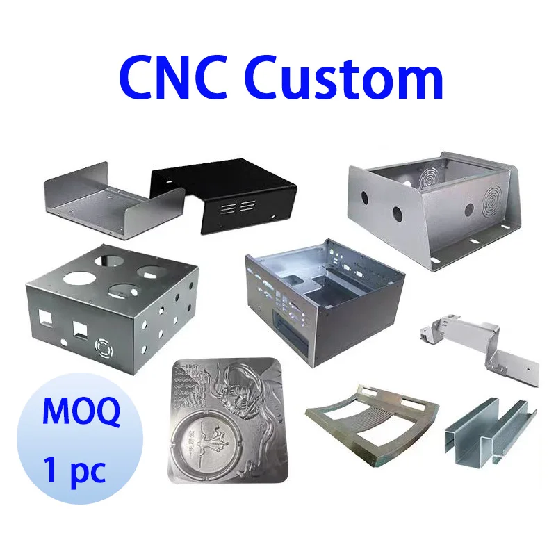 Custom Aluminum Plate Alloy Parts CNC Machining Laser Cutting Engraving Anodizing Services