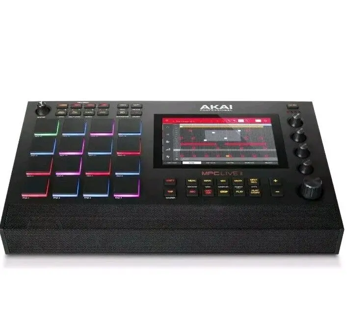 New Release MPC Live II Pro Standalone Sampler and Sequencer with Built-In Monitor