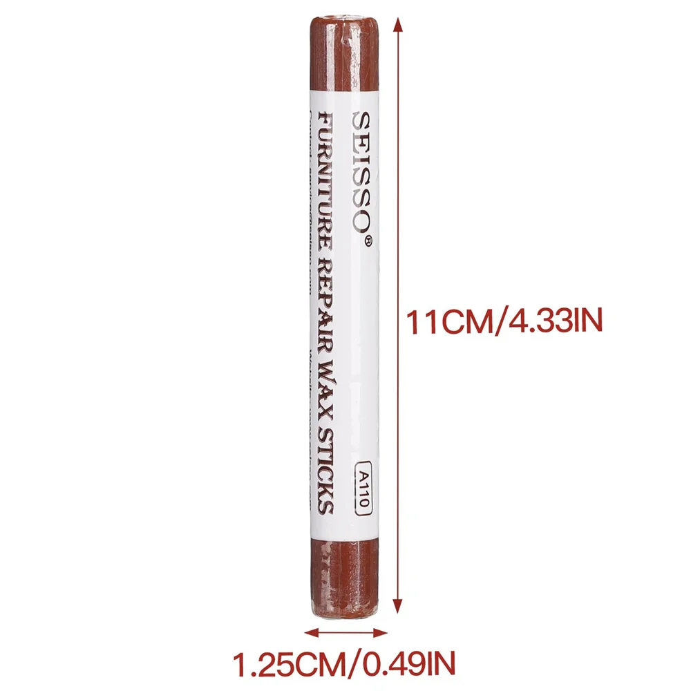 SEISSO 6 قطعة الخشب اللمس حتى أقلام الشمع الطلاء العصي عدة للأثاث صفح الطابق الخدوش ثقوب DIY بها بنفسك استعادة مكتب المنزل