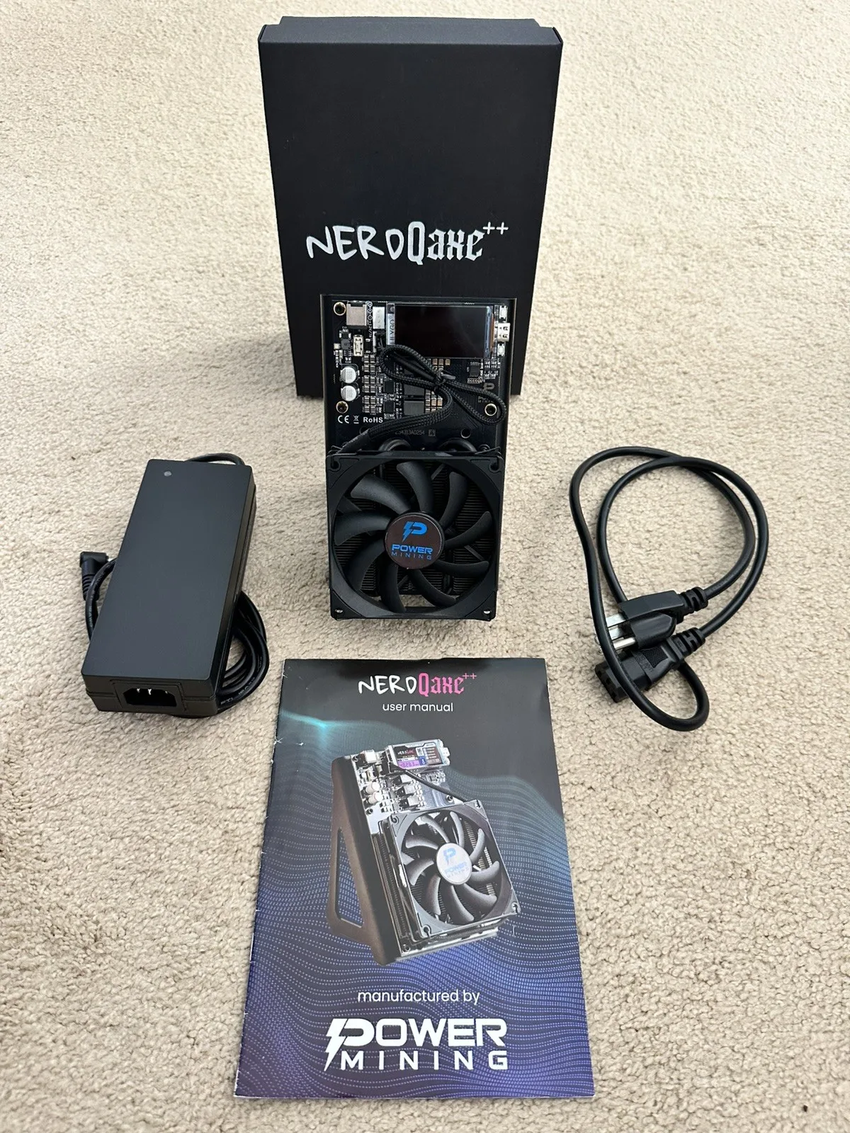 

ГОРЯЧЕЕ ПРЕДЛОЖЕНИЕ: КУПИТЕ 3, ПОЛУЧИТЕ 2 БЕСПЛАТНО! NerdQaxe++ 4.8TH/s 68W, 4 шт. чипов BM1370, ASIC-майнер для алгоритма SHA-256, для соло-майнинга Bitcoin, мощность 120 Вт.